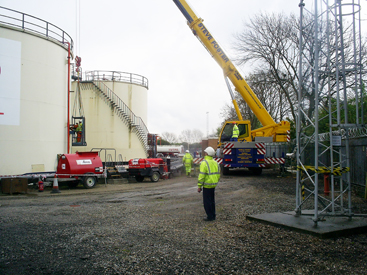 Total (UK) Ltd - Storage Tank Refurbishment delivered by LTG